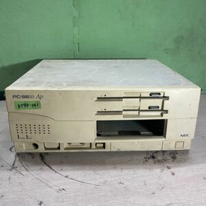 DT98-141 激安 PC98 デスクトップ NEC PC-9821 Ap/M2 HDD欠品　起動確認済み　ジャンク