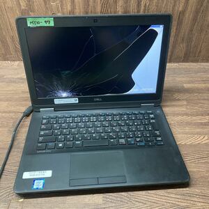 MY10-97 激安 ノートPC DELL Latitude E7270 P26S Core i7 6600U 2.6GHz 液晶割れあり BIOS立ち上がり確認済み ジャンク