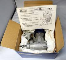 OSヘリ用グローエンジン　ＭＡＸ-50SX-ＨＲＩＮＧ-HYper（中古）　送料込み　おまけ付き_画像2