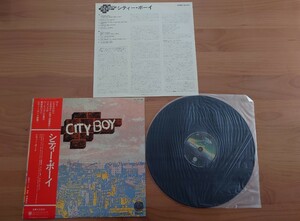 ★シティー・ボーイ★ CITY BOY★帯付★RJ-7176★LPレコード★中古品★OBI