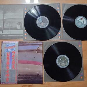★Paul McCartney & Wings★Wings Over America★ウイングスU.S.A.ライヴ★帯付★ポスター付★3LPレコード★中古品★帯傷み★OBI