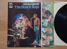 ★ビーチボーイズ The Beach Boys★Live in London★BOVEMA EMI★LPレコード★中古品 ★オランダ盤★ジャケット経年傷み_画像3