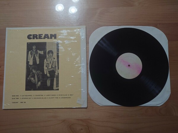 ★CREAM クリーム★BBC 66★LPレコード★中古品 ★シュリンク残り、レーベル汚れ