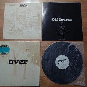 ★オフコース OFF COURSE★OVER★見本盤★LPレコード★中古品★SAMPLE★PROMO★シュリンク残り、破れ★歌詞カード傷み★ジャケット汚れ