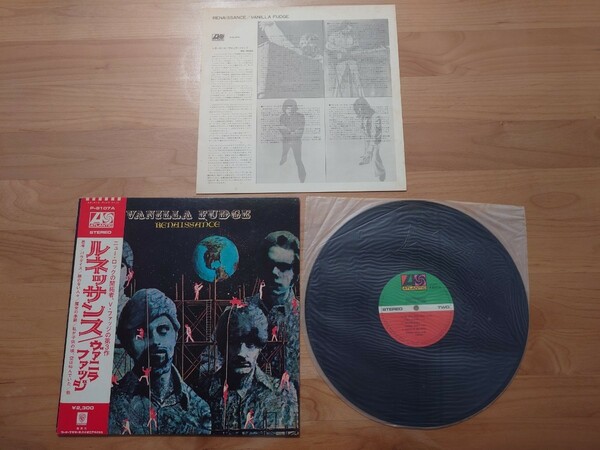 ★ルネッサンス RENAISSANCE★ヴァニラ・ファッジ Vanilla Fudge★帯付（補充票折れ小）★LPレコード★中古品★OBI