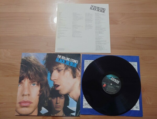 ★ローリング・ストーンズ The Rolling Stones★BLACK AND BLUE★LPレコード★中古品