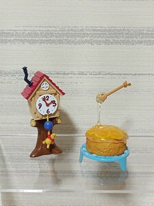 リーメント くまのプーさん とろ〜りはちみつcafe 6. 焼きたてのレモンケーキ ミニ フィギュア ディズニー Disney 時計　