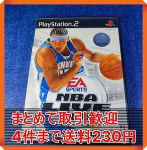 【PS2】 NBA ライブ 2005 まとめて取引・同梱歓迎　匿名配送 菅：INNS