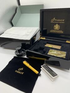 パーカー デュオフォールド クロワゾネ 万年筆 18k 750 箱など 限定品 付属品あり Parker Duofold Cloisonne Limited Edition 3148/3900