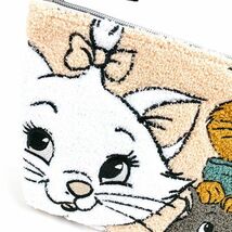 ディズニー おしゃれキャット サガラポーチ サガラ刺繍 小物入れ 学校 オフィス ピンク_画像2