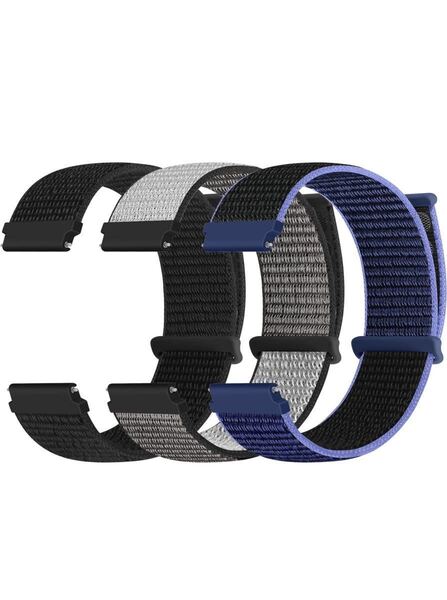 時計バンド 18mm 20mm 22mm クイックリリース ナイロン スポーツ ループ 時計バンド 調節可能 通気性 3本セール