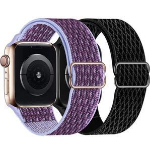 アップルウォッチバンド ナイロン弾性バンド38/40/41mm 2枚男女兼用Apple Watch バンド