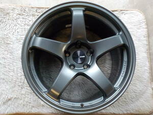 展示品 ENKEI PF05 10J INSET25 5-114.3 Matte Dark Gunmetallic 2本セット