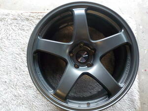 展示品 ENKEI PF05 10J INSET20 5-114.3 Matte Dark Gunmetallic 2本セット