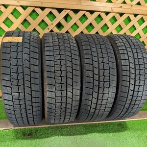 送料無料　1816 ダンロップ　225/55R17 バリ山　スタッドレス　４本　8.5分山〜　2016 激安プライス