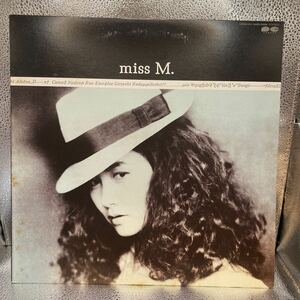 美盤 LP 中島みゆき Miss M. C28A0450