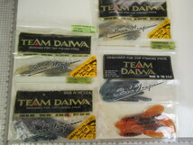 32本 TD BEAVER SLUGGER TD ビーバースラッガー TEAM DAIWA チームダイワ ワーム ビーバー スラッガー T.D. パドルテール_画像1