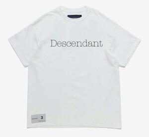 即発送 正規 ≪即決 送料無料 ≫ 23SS DESCENDANT GOOD'OL SS WHITE 4 XL ディセンダント DCDT グッドオル Tシャツ 半袖 ホワイト メンズ