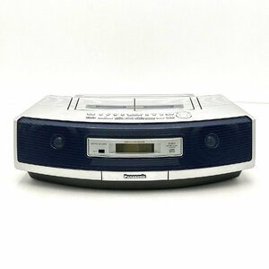 CDダブルラジカセ RX-ED50 Panasonic パナソニック ラジオ CD カセット 試聴確認済 リモコン無し ポータブルステレオCDシステム 【道楽銭函