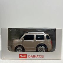 非売品 DAIHATSU Mira Cocoa ダイハツ ミラ ココア ココアベージュ プルバックカー ミニカー モデルカー カラーサンプル l675s l685s_画像1