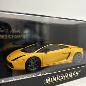 MINICHAMPS 1/43 Lamborghini Gallardo SE 2006 Yellow ミニチャンプス ランボルギーニ ガヤルド イエロー ミニカー モデルカー