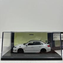 EBBRO 1/43 SUBARU S206 NBR CHALLENGE PACKAGE White エブロ スバル チャレンジパッケージ インプレッサ ミニカー モデルカー gvb_画像5