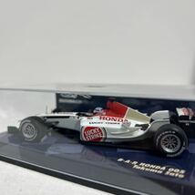 MINICHAMPS 1/43 B.A.R. HONDA 005 Takuma Sato 2003 Test ミニチャンプス BAR 鈴鹿サーキット ホンダ 佐藤琢磨 F1 GP ミニカー モデルカー_画像9