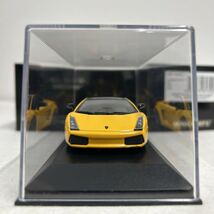 MINICHAMPS 1/43 Lamborghini Gallardo SE 2006 Yellow ミニチャンプス ランボルギーニ ガヤルド イエロー ミニカー モデルカー_画像8