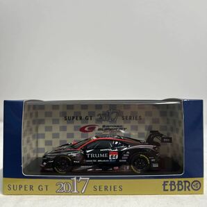 EBBRO 1/43 EPSON Modulo HONDA NSX-GT #64 SUPER GT500 2017 Rd.8 Motegi エブロ スーパーGT NSX ミニカー モデルカーの画像1