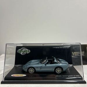 VITESSE 1/43 TVR Tuscan Open Reflex Silver Blue ビテス タスカン オープン リフレックスシルバーブルー ミニカー モデルカーの画像4