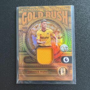 Matheus Nunes RC Memorabilia /49 Gold Rush 2022-23 Panini Chronicles Soccer ジャージー サッカー ルーキーカード