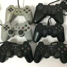 FI24/45　PS プレイステーション コントローラー まとめて15点 セット PlayStation プレステ PS1 PS2 PS3 純正 SCPH-10010 1080 1200■_画像2