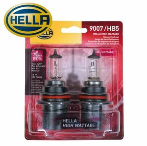 HELLA +150 パフォーマンス ハロゲンバルブ HB5/9007 100/80W 12V ハマーH2 リンカーン タウンカー ナビゲーター マスタング 他 2個セット