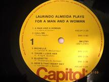 ◎ローリンド・アルメイダ／LAURINDO ALMEIDA【A MAN AND WOMAN】LP◎_画像3