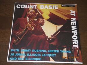 ◎カウント・ベイシー／COUNT BASIE【AT NEWPORT】LP／重量盤／美盤◎