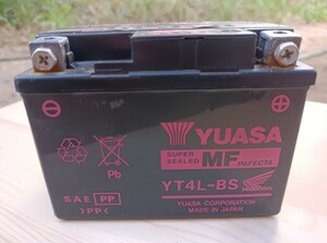YUASA　ユアサ　バイク用　バッテリー　12v YT4L-BS ジャンク　