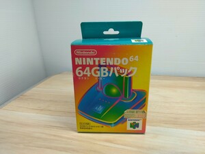 任天堂 ニンテンドー64 64GBパック NUS-019 NINTENDO64 ロクヨン　ゲームボーイ　ゲームアクセサリー　動作未確認　未使用品　U