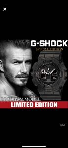 G-SHOCKベッカム愛用モデルGA-100