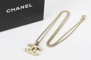 【超美品】CHANEL シャネル 07V刻印 ココマーク ネックレス ブランドアクセサリー 小物【PI73】