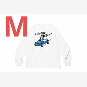 HUMAN MADE x Victor Victor L/S T-Shirt White ロンT