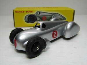 DINKY TOYS Dinky Auto Union out sea urchin on va-gen1937 Tipo B Audi beautiful goods Speed top record reprint #2 silver 