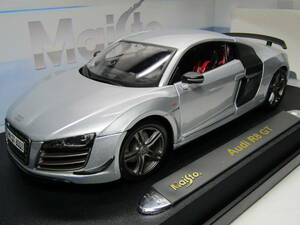 Audi R8 GT 1/18 アウディ R8 V8 初代 カーボンウイング 2006~16 Maisto Premiere Edition プレミアム 独 ランボルギーニ ガヤルド 兄弟車