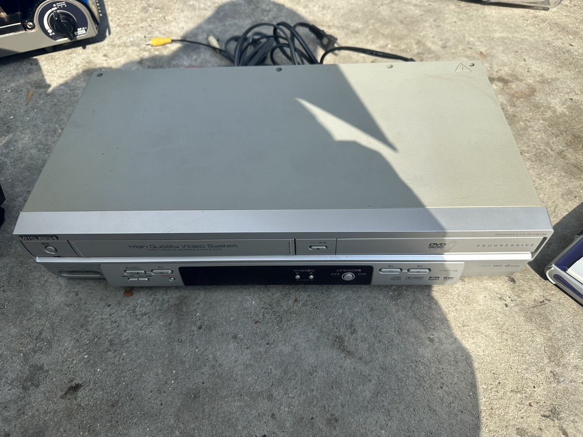 MITSUBISHI DJ-VG130 VHS ビデオデッキ 一体型 DVD - メルカリ
