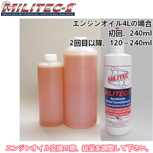 ミリテック 500ml ずっと売れてる添加剤 ミッションスコスコ 車が変わる！エンジン ミッション etc