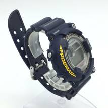 K44◎【QZ/不動】CASIO カシオ G-SHOCK Gショック FROGMAN フロッグマン DW-8200 メンズ腕時計 クオーツ デジタル チタン 現状品 ◎_画像2