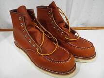 REDWING 875 WIDTH D IRISHSETTER 6INCH MOCTOEBOOT レッドウィング 875 モックトー アイリッシュセッター 6インチ 本革 26.0cm US8.0_画像2