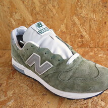 28cm USA製 M1400MG オールスエード ニューバランス New Balance US10 レザー アメリカ製 991 992 993 1300 復刻モデル MOUNTAIN GREEN_画像8