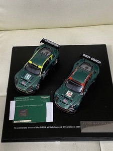 　＠アストンマーチン　1/43 Aston Martin Racing DBR9 2005 2台セット　セブリング　シルバーストーン　リミテッドエディション＠