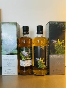 【未開栓】MARS シングルモルト駒ヶ岳 2021 2022アサギマダラの里 セット(浅葱斑の里）SINGLE MALT JAPANESE WHISKY 48％ 700ml 専用箱付