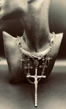 Jean-Paul GAULTIER ジャンポールゴルチェ/vintage Collection sample mulch cross antique necklace_画像1